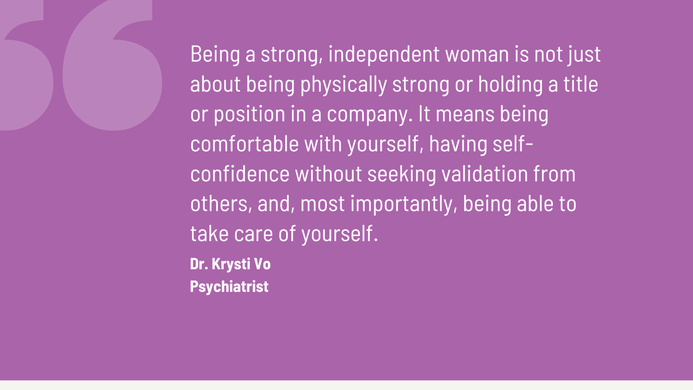 How to Become a Strong, Independent Woman | Vo.Care Psychiatry and Behavioral Therapy