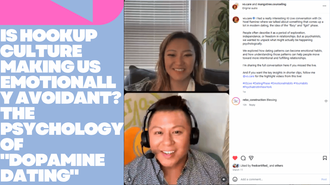 Is Hookup Culture Making Us Emotionally Avoidant_ The Psychology of _Dopamine Dating_Instagram Live